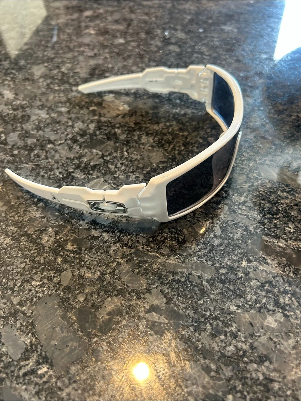 OAKLEY SPECIAL EDITION: T-PAIN  Sport White Frame Sunglasses with Black Lenses